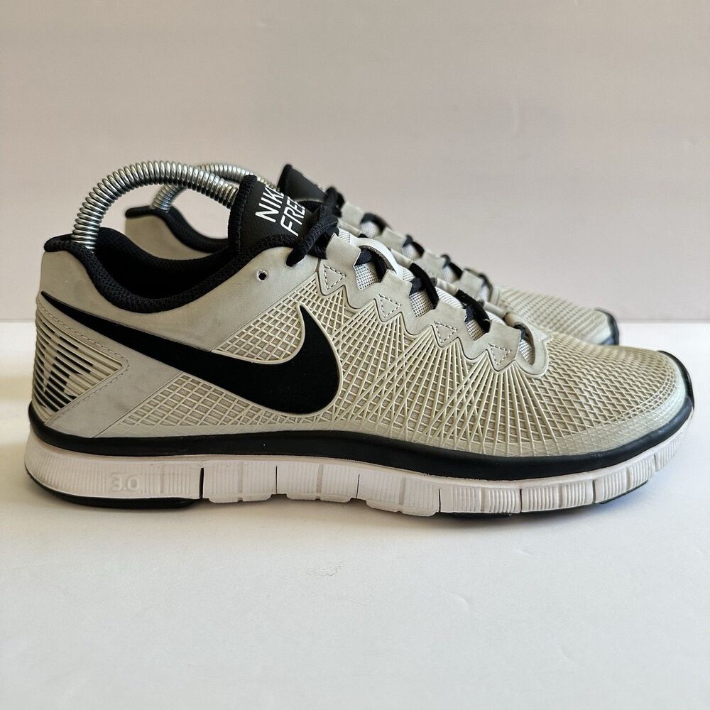 Nike Free 3.0 Gray Running Shoes Sneakers Men’s Size 8.5 Teen Youth 553684-002